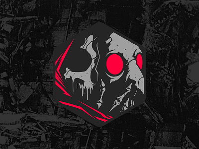 Pestmeester Id crest digital id logo mask pestmeester photoshop skull update