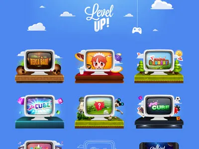 Portfolio photoshop portfolio retro video games