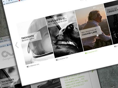 Custom blog theme for Tumblr blog branding carousel communication picture post theme transition tumblr ui ux visual