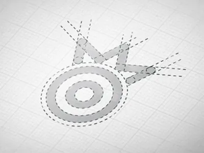 Personal Identity cuadricula design grid identity logo personal portofolio structure