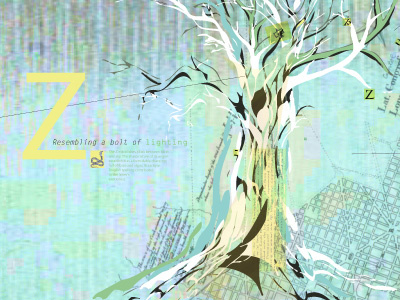 Z #2 cool light lightning tree