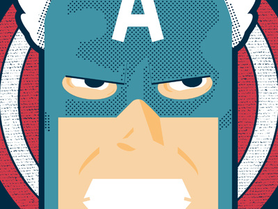 C America america art atomicchild captain design photoshop