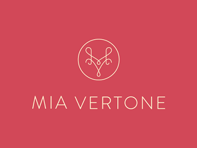 Mia Vertone berlin branding fashion krakow lettering logo mia vertone monogram typography