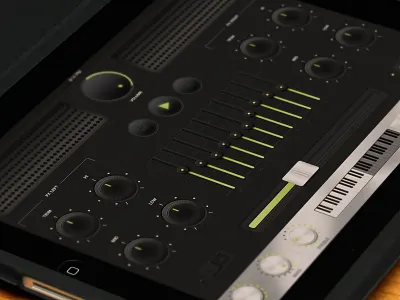 Classico – Professional iPad Piano App UI app interface ipad modern multimedia music piano professional retina tablet ui ux