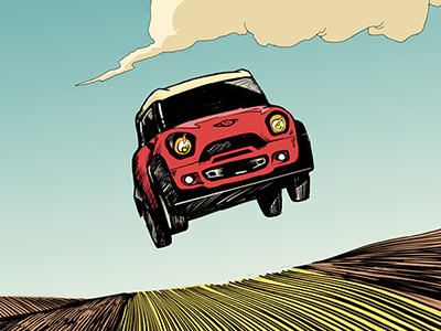 Drive A MINI illustration mini