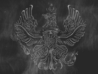 Eagle Shadow crest eagle helmet illustration photoshop prussia wings ww1