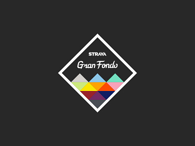 Main Gran Fondo Badge badge branding gran fondo strava