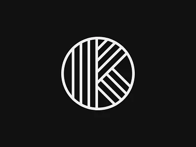 KO - Personal Branding branding k logo monogram o simple