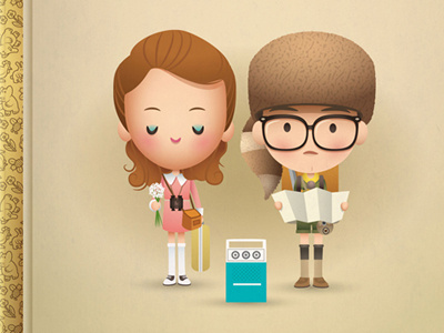 Moonrise Kingdom cute gallery nucleus jerrod maruyama little golden books moonrise kingdom wes anderson