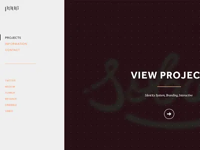 Simple Menu flat interactive menu simplicity ui ux web