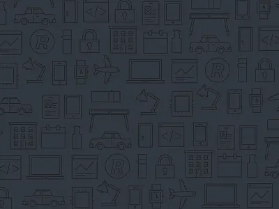 Internet of Lines airplane car icon internet of things line neutral pattern