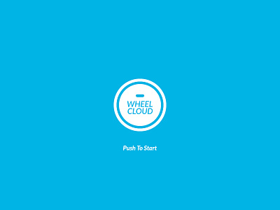 WheelCloud Branding branding cars cloud friendly logo mobile wheel