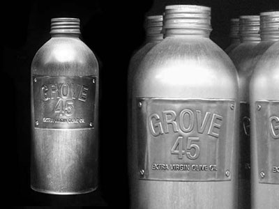 Grove 45 aluminum grove 45 metal olive oil