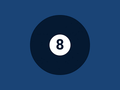 Magic 8 Ball Game 8 blue css eight game html javascript magic mobile responsive