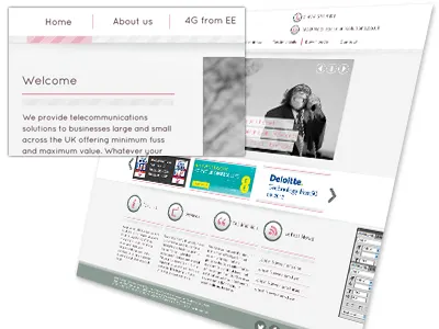 A new clean website design, with some lovely touches ui design website design website icons