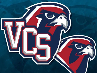 Tycoon Falcon bird of prey falcon hawk high school interlock mascot