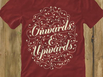 Onwards & Upwards tee buttermilk cause flourish onwards upwards t shirt tee