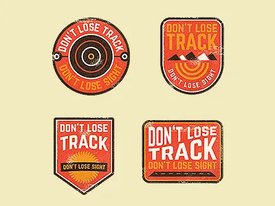 Vintage Patches badge illustration logo patch retro textures vintage