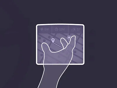 Auto ghosthand gadget illustration interaction ui