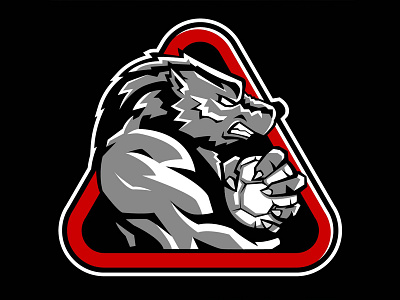 HSG Badgers Freiberg badger handball sports logo