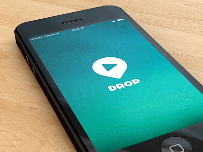 Trackdrop App - Splash screen animation aftereffects animation ios app rdio splash screen