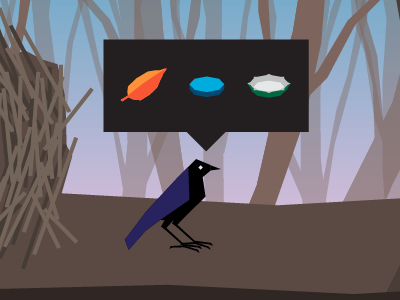 Bowerbird Quest game ld28 ludum dare vector