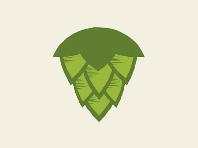 Hop beer green hop
