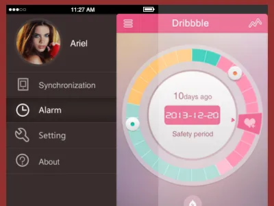 circle interface ui