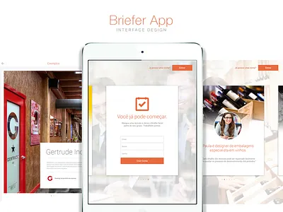 Briefer App app briefer flat icon interface ios 7 ipad product ui ux uxui