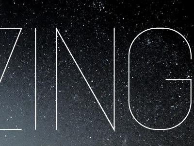 Subtle Sans font hairline headline