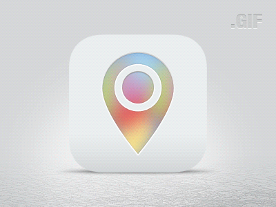 WhereRU? animated app icon iphone location