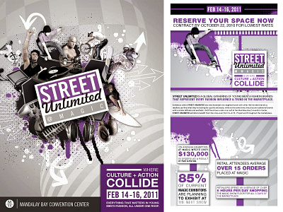 Street Unlimited at MAGIC branding branding fashion graphic design