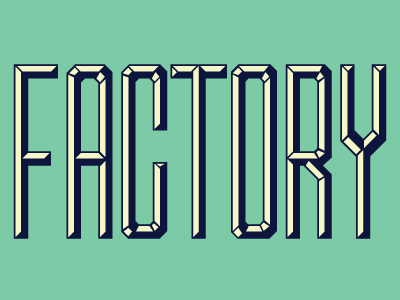 Factory factory logo type