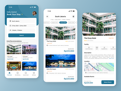 Hotel Booking - Mobile App app booking bookingapp hotel hotelapp hotelbooking hotelbookingapp hotelmobile mobile mobileapp tourism ui uiux ux