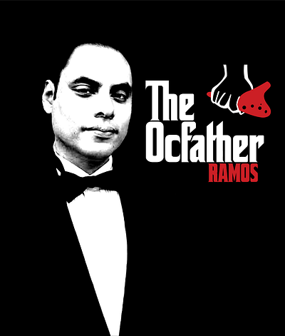 The Godfather of Ocarina - David Erick Ramos design graphic design illustrator photoshop