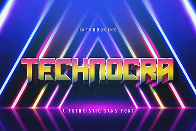 Technocra - Futuristic Sans Font decorative display displaysans esport futuristic logotype modern multilingual sansserif scifi techno technocra futuristic sans font typography various