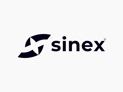 Sinex Logo Design - Technology 3d abstract logo animation brand identity branding crypto design icon illustration letter logo logo design modern logo negative space x s sinex symbol teck ui unique logo