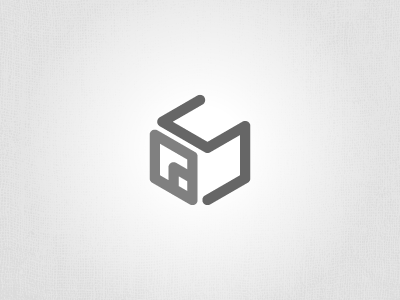 Spaces branding cube hexagon identity logo s spaces