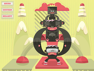 The Wachowski Brothers by Toyto on Dribbble