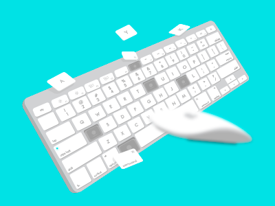 Keyboard Soul concept art creative flat illustration keyboard mac soul studio web design