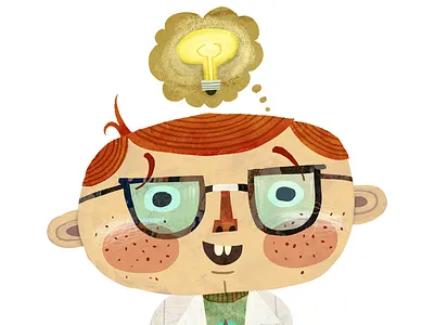 Robokid app illustration iphone path