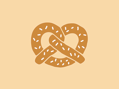 Pretzel illustration pretzel