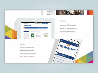 DM Site - Case Study Part 2 colour design flat isomectric ui web