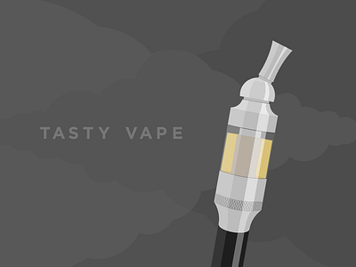 Tasty Vape fun illustration vape