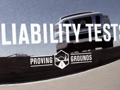 NCV Proving Grounds Logo cars desert icon logo nissan nissan commercial vehicle shape