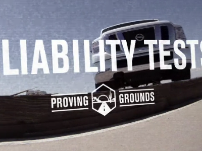 NCV Proving Grounds Logo cars desert icon logo nissan nissan commercial vehicle shape