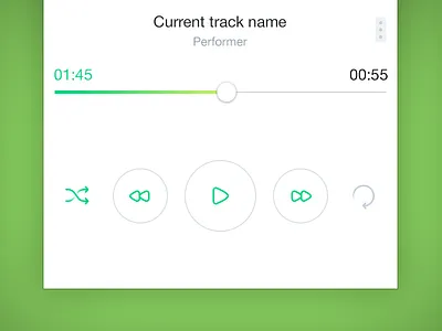 Music Player bmm controls mobile music next pause play player previous