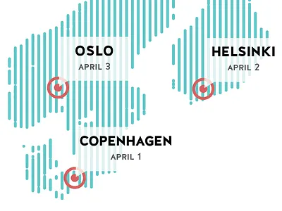 nordic map event grotesque halis line lines location map nordic nordics scandinavia