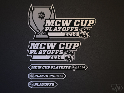 MCW Cup Playoffs branding gamera godzilla identity illustrator king kong logo mcw monster championship wrestling monster wrestling ultraman wrestling