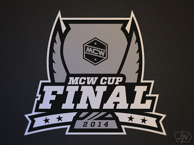 MCW Cup Final branding gamera godzilla identity illustrator king kong logo mcw monster championship wrestling monster wrestling ultraman wrestling